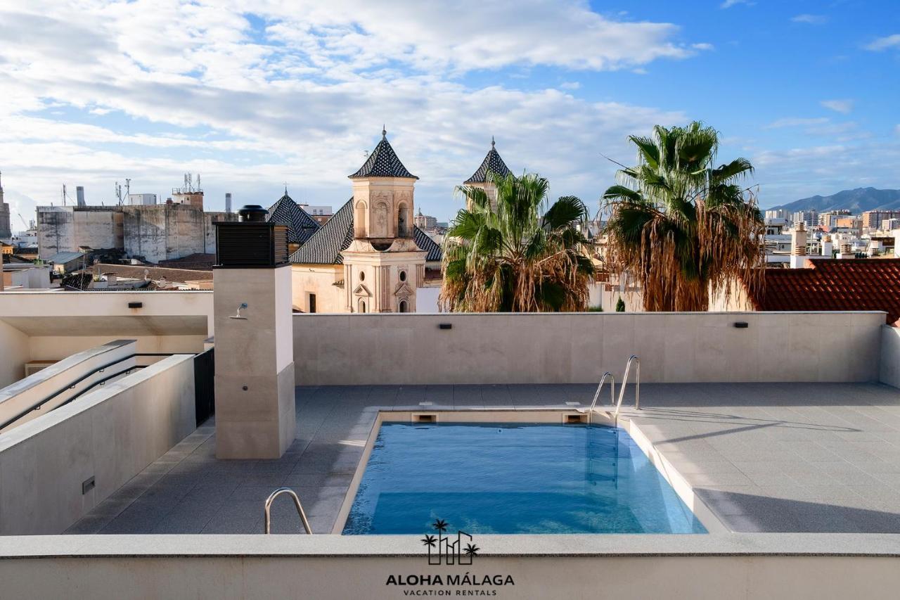 Luxury Duplex With Pool And Padel Court In Town Apartment Malaga Exterior photo