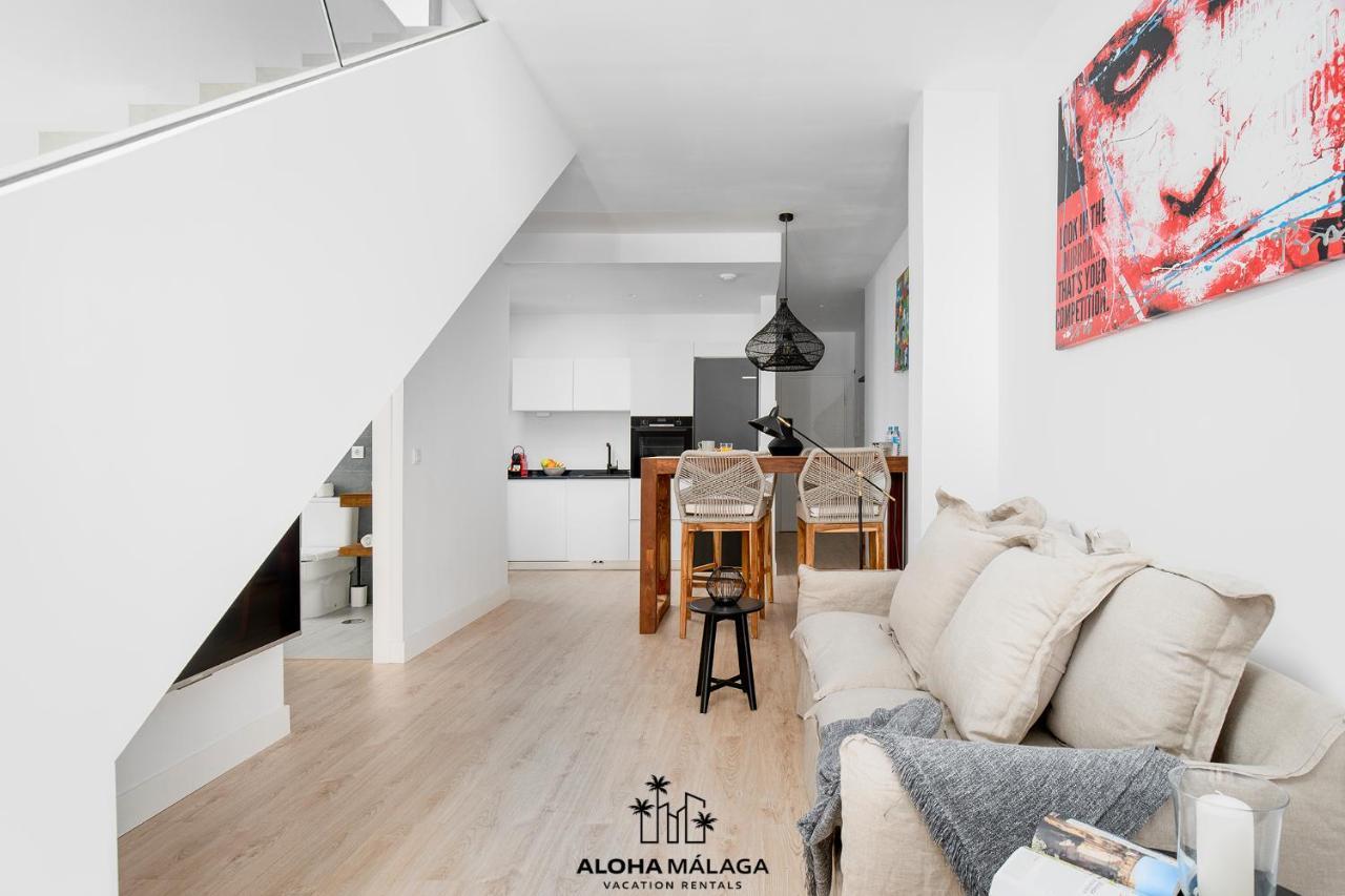 Luxury Duplex With Pool And Padel Court In Town Apartment Malaga Exterior photo