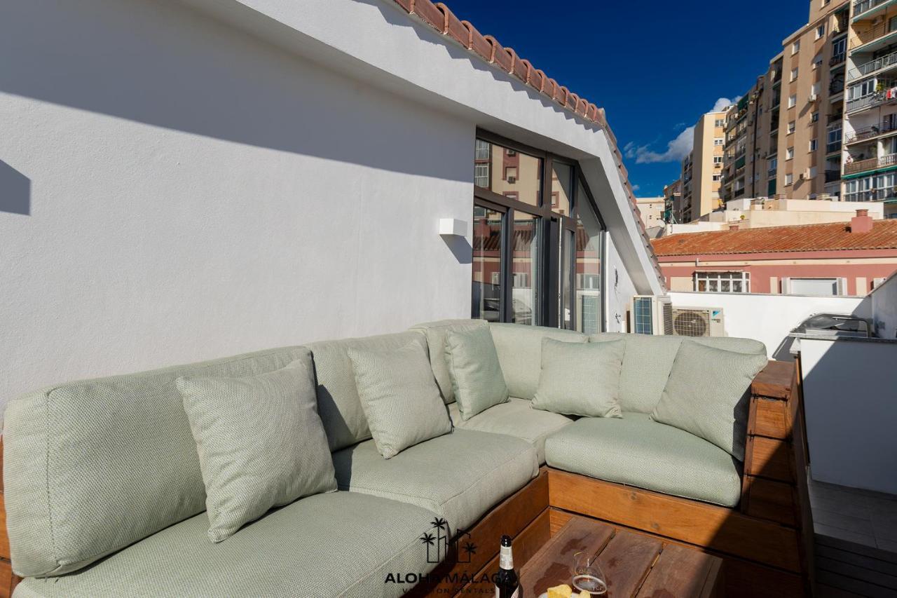 Luxury Duplex With Pool And Padel Court In Town Apartment Malaga Exterior photo