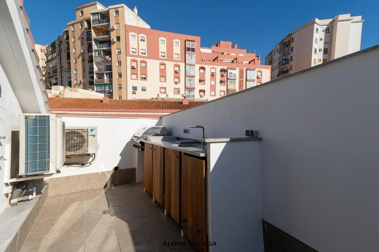 Luxury Duplex With Pool And Padel Court In Town Apartment Malaga Exterior photo